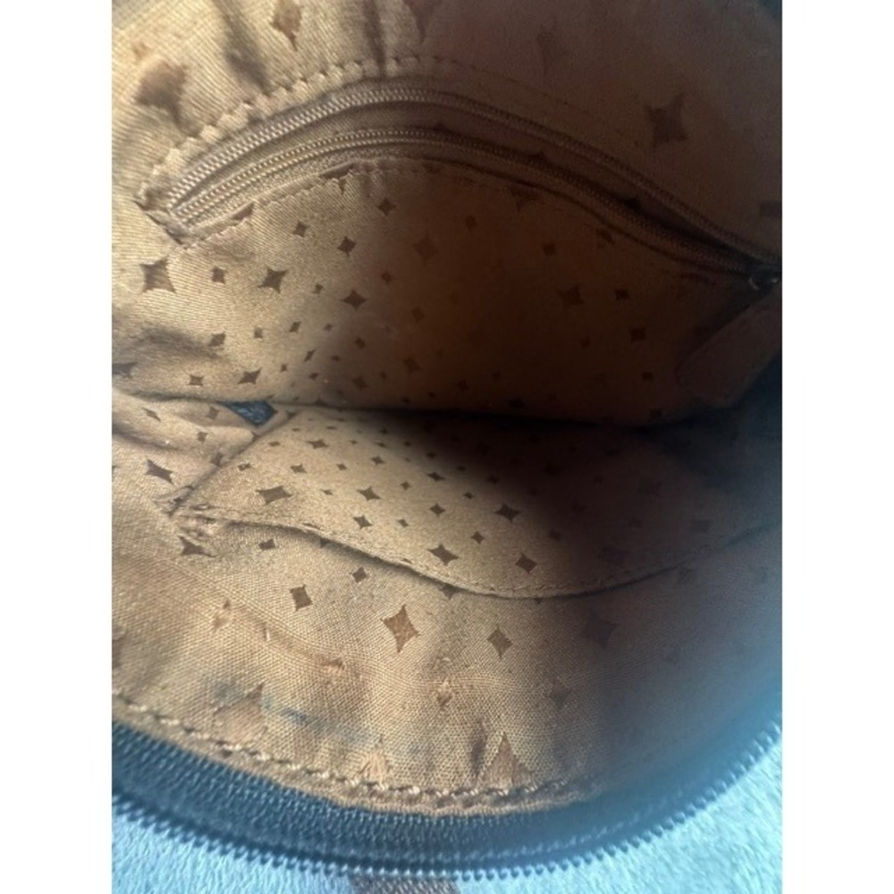 Fossil Crossbody Bag Women's S Brown Leather Messenger Vintage Style Zip Pocket - Picture 8 of 9